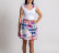 Two piece design- top and skirt